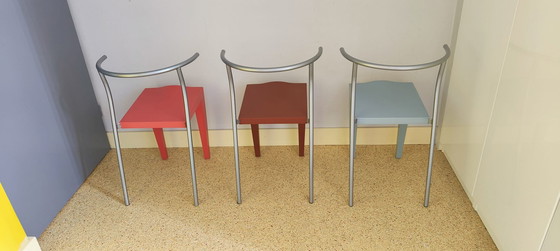 Image 1 of 3 x dr. Glob - Philippe Starck stoelen