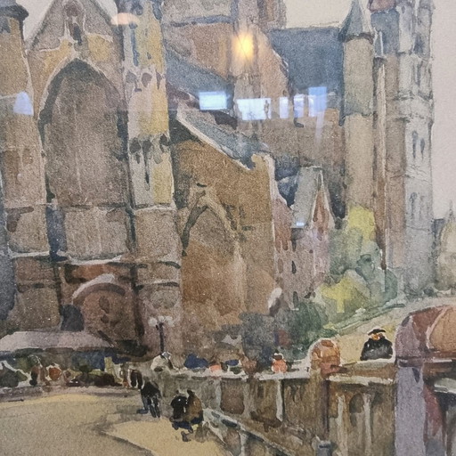 Aquarel Van Gent Nicolas Markovitch