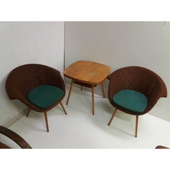 Image 1 of Vintage woonkamer set Navratil, Tsjecho-Slowakije 1960