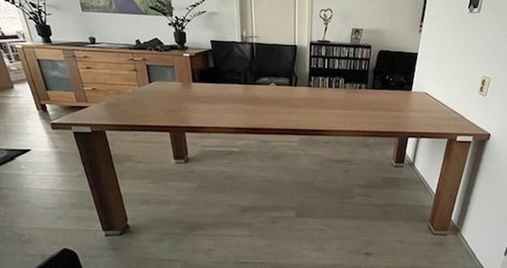Image 1 of Hans Daalder Design Eettafel Steel