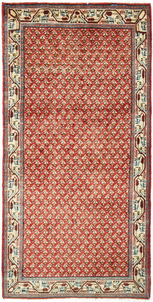 Perzisch tapijt Klassieke schoonheid - Hamadan tapijt - Handgeknoopt 128 X 62 cm Nr. 464716