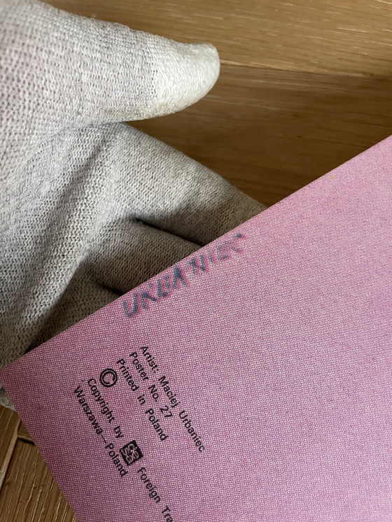 Image 1 of Maciej Urbaniec (1925-2004), Circuspaard, 1978, Poster No 27, Originele Vintage Poster