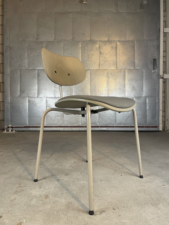 Image 1 of 4X Wilde+Spieth Se68 Chair Gestoffeerd By Egon Eiermann