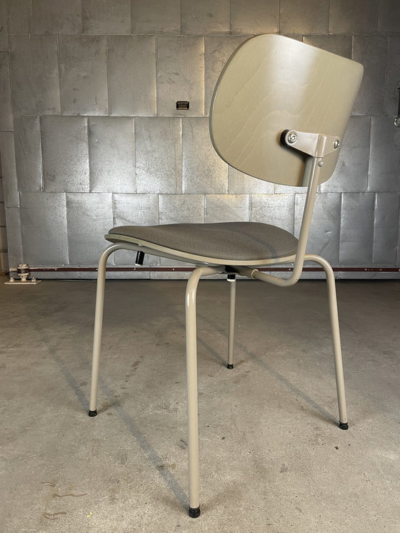 Image 1 of 4X Wilde+Spieth Se68 Chair Gestoffeerd By Egon Eiermann