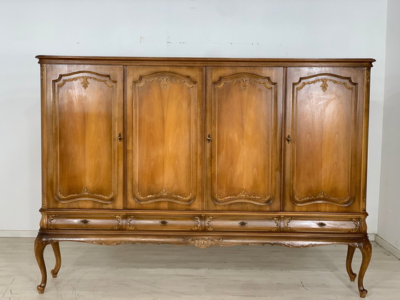 Image 1 of Chippendale hoge kast kast vintage