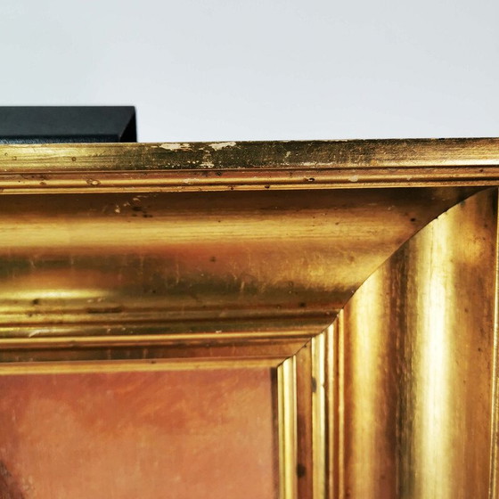 Image 1 of Vintage olieverfschilderij van Carl Gustav Ludvig Jacobsen, Denemarken