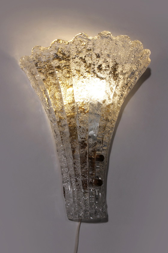 Image 1 of Design Wandlamp Carl Fagerlund groot model 36 cm,1960 Zweden.