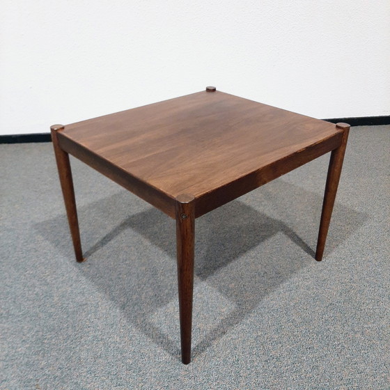 Image 1 of Vintage palissander bijzettafeltje