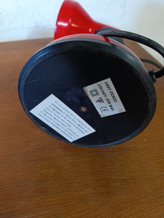 Image 1 of Rode Vintage Bureaulamp