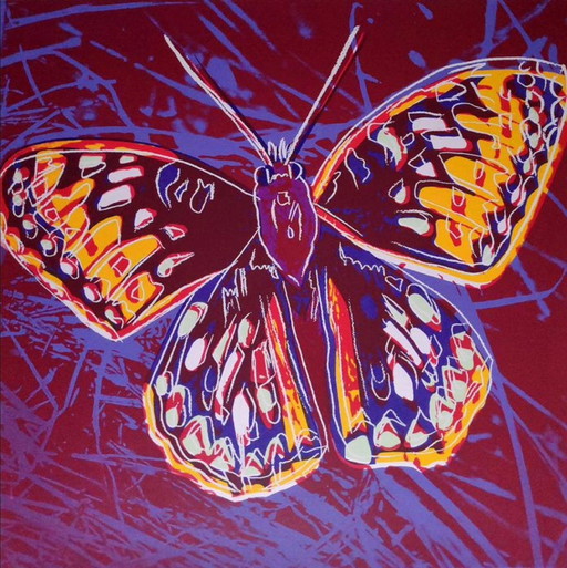 Andy Warhol Silverspot Butterfly Endangerd Species