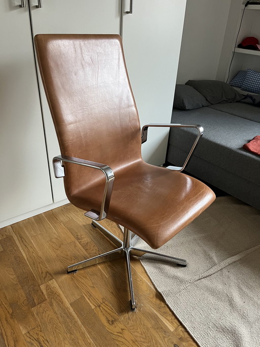 Arne Jacobsen Voor Fritz Hansen Oxford Fauteuil