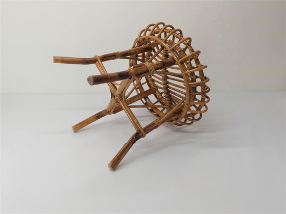 Image 1 of Rotan Ottoman 1960
