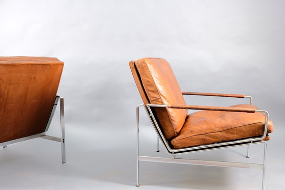 Image 1 of Fauteuils van Preben Fabricius & Jørgen Kastholm voor Kill International, jaren 1960, set van 2