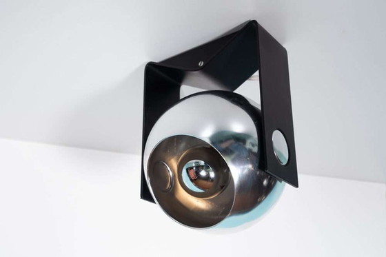 Image 1 of Space age jaren 70 bollamp, tafel-, wand- of plafondlamp