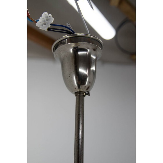 Image 1 of Vintage Art Deco kroonluchter met 4 vlammen, 1930