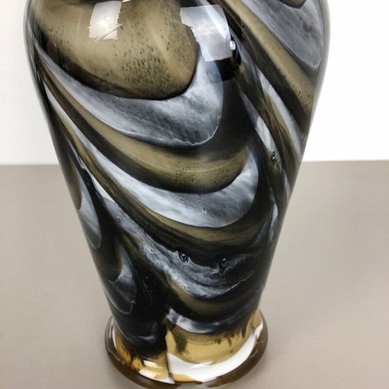 Image 1 of Vintage extra grote vaas Opaline 1970