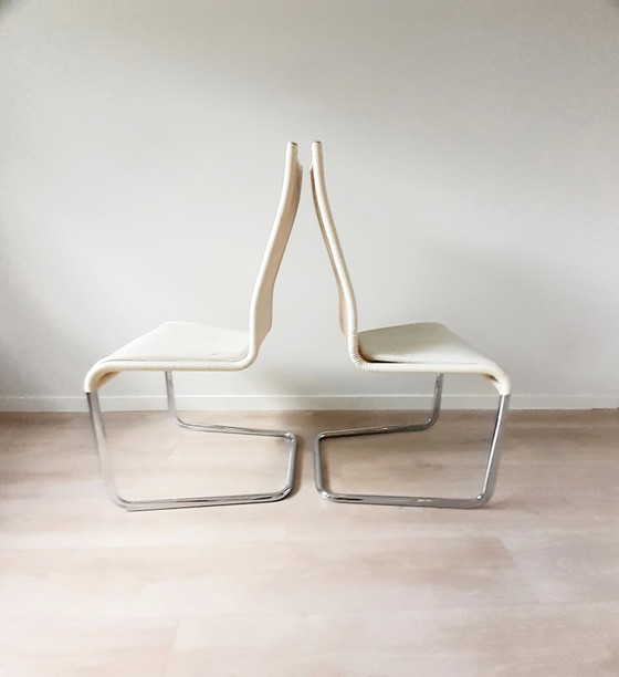 Image 1 of 6x Tecta stoelen door Axel Bruchhauser