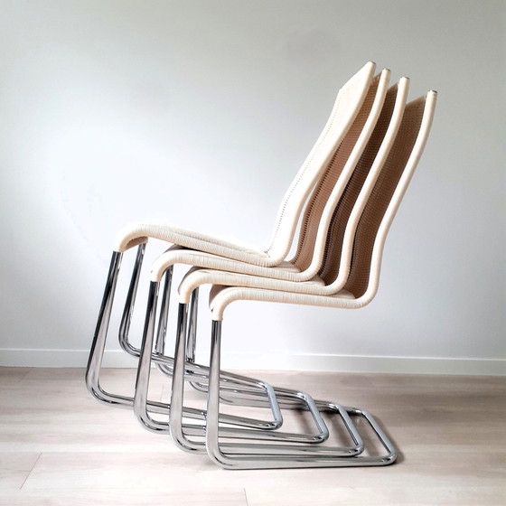 Image 1 of 6x Tecta stoelen door Axel Bruchhauser