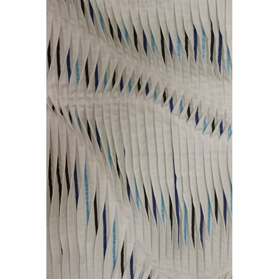 Image 1 of Vintage textuurschilderij met reliëfeffect