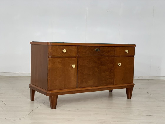 Image 1 of Mid Century ladekast dressoir ladekast kast vintage