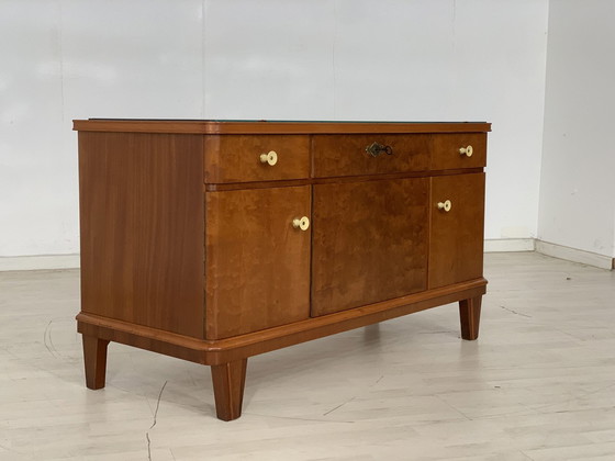 Image 1 of Mid Century ladekast dressoir ladekast kast vintage