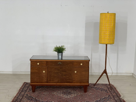 Image 1 of Mid Century ladekast dressoir ladekast kast vintage