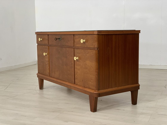 Image 1 of Mid Century ladekast dressoir ladekast kast vintage