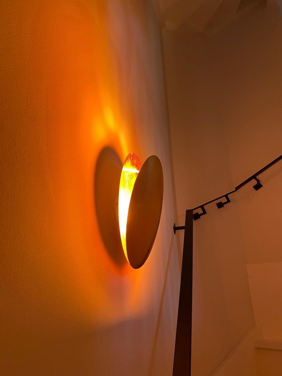 Image 1 of Catellani & Smith Leder Wandlamp