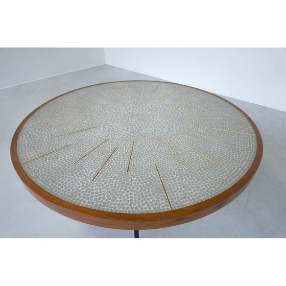 Image 1 of Vintage mozaïek salontafel, Duitsland 1970