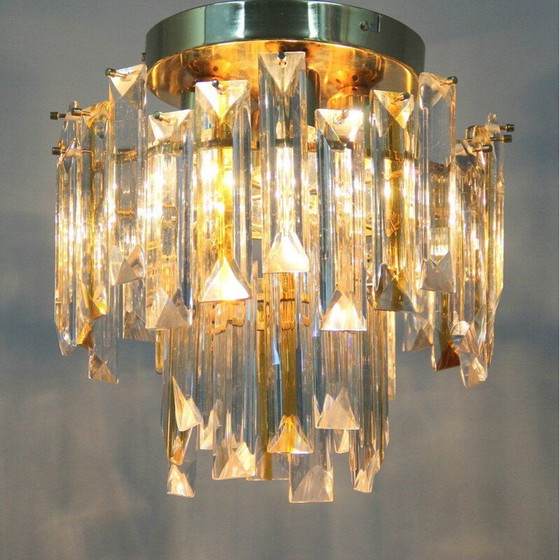 Image 1 of Vintage hanglamp van Murano glas, Italië 1970