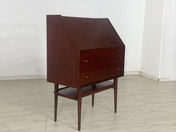 Image 1 of 60s secretaire schrijftafel vintage dressoir