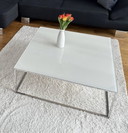 Natuzzi glazen tafel