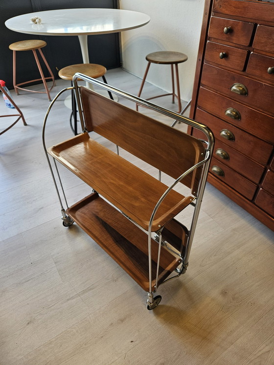 Image 1 of Vintage serveer trolley