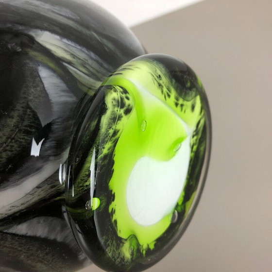 Image 1 of Vintage italiaanse opaline Florence vaas uit Italië 1970