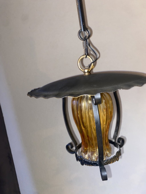 Philips Dutch Design Npd Hanglamp Met Amber Glas