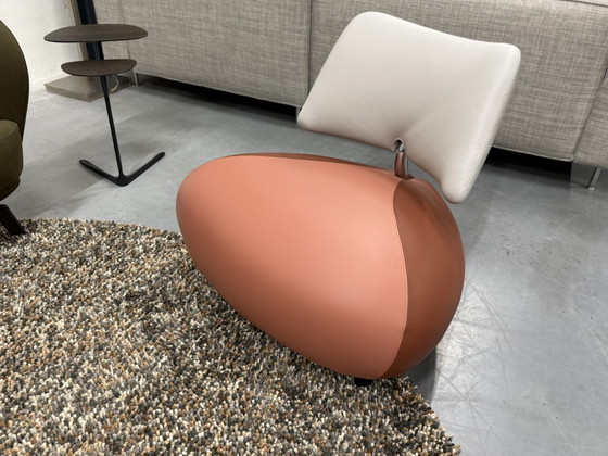 Image 1 of Leolux Pallone Fauteuil Senso Leer Rose