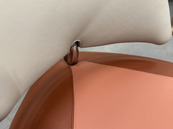 Image 1 of Leolux Pallone Fauteuil Senso Leer Rose