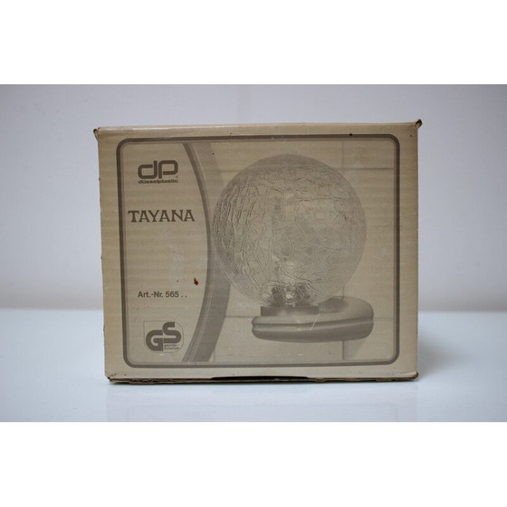Image 1 of Vintage "Tayana" kunststof wandlamp voor DusselPlastic, Duitsland 1980