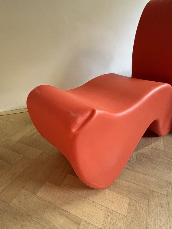 Image 1 of 2x Verner Panton fantoom fauteuils