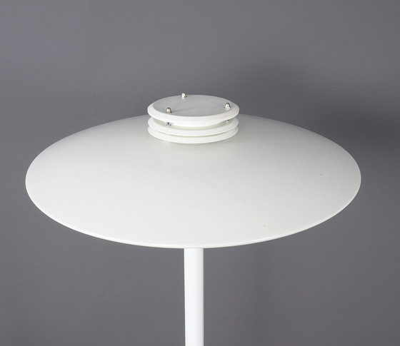 Image 1 of Vintage wit metalen vloerlamp van Belid Sweden