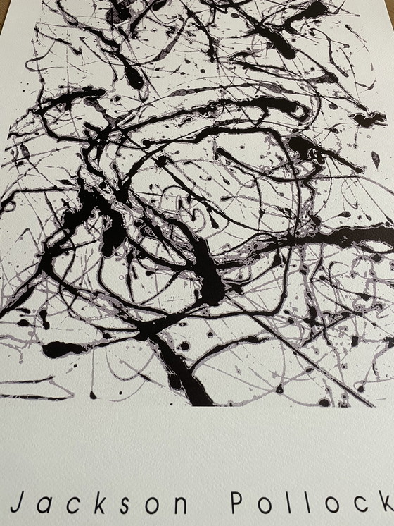 Image 1 of Jackson Pollock ( 1912-1956),Nummer IIA, Copyright 2000 J. Pollock/SOFAM Belgique, Editions Pierre D'Harville, Gedrukt in Italië