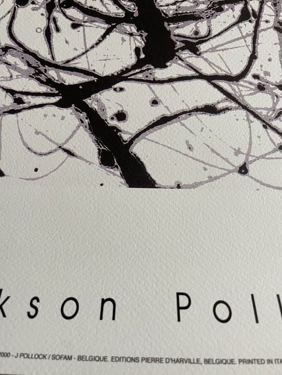 Image 1 of Jackson Pollock ( 1912-1956),Nummer IIA, Copyright 2000 J. Pollock/SOFAM Belgique, Editions Pierre D'Harville, Gedrukt in Italië