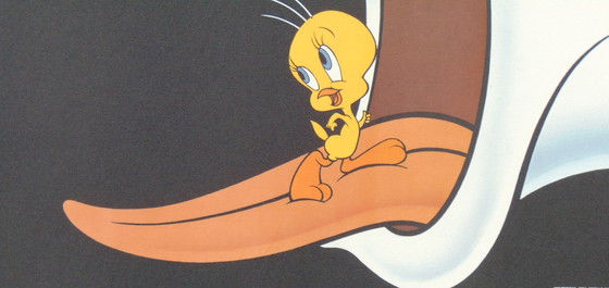 Image 1 of Sylvester & Tweety - Tricky Meal Poster