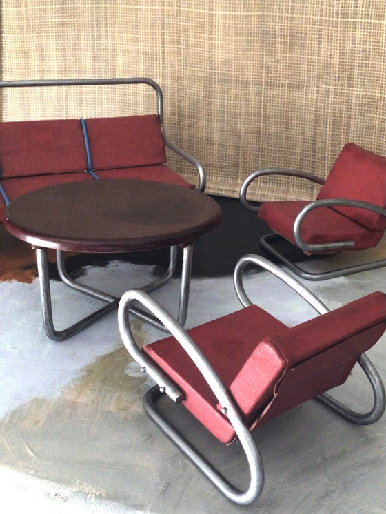 Image 1 of 1940 Miniatuur Meubelset.