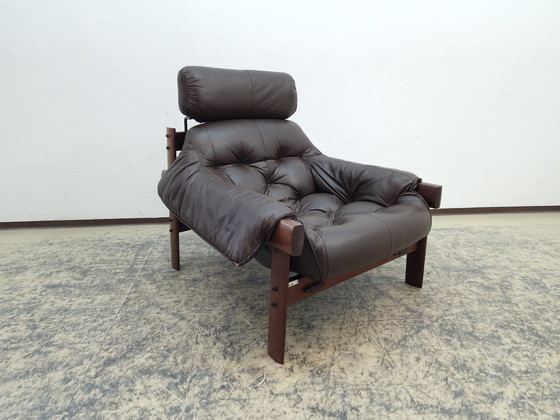 Image 1 of Percival Lafer MP 41 Set fauteuil met kruk Perfect! Vintage design fauteuil Brutalisme