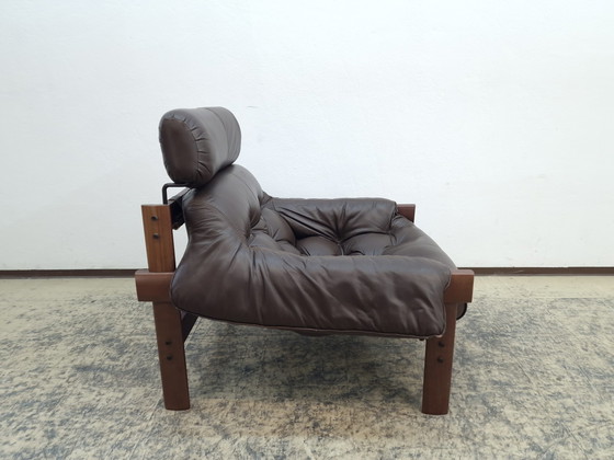 Image 1 of Percival Lafer MP 41 Set fauteuil met kruk Perfect! Vintage design fauteuil Brutalisme