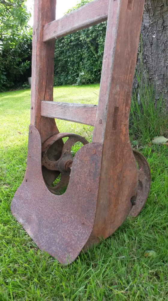 Image 1 of Brocante steekwagen/zakkenwagen hoogte 114 cm