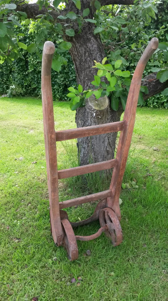 Image 1 of Brocante steekwagen/zakkenwagen hoogte 114 cm