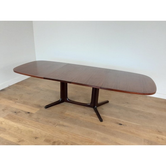 Image 1 of Mid century palissander uitschuifbare eettafel door Niels Koefoed Hornslet