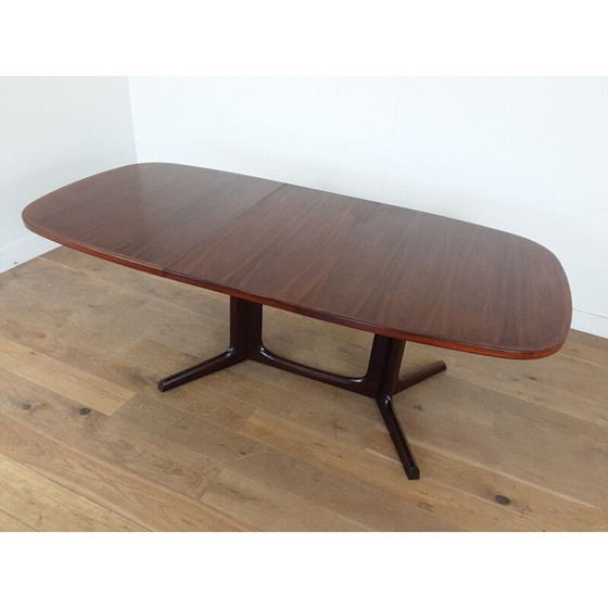 Image 1 of Mid century palissander uitschuifbare eettafel door Niels Koefoed Hornslet